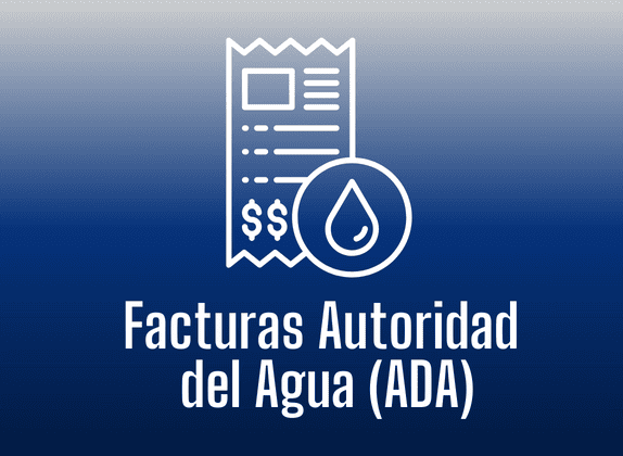 Facturas Autoridad del Agua (ADA)