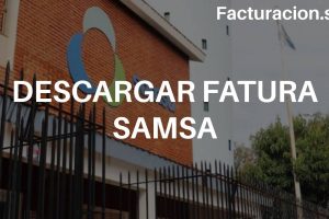 Facturación Samsa