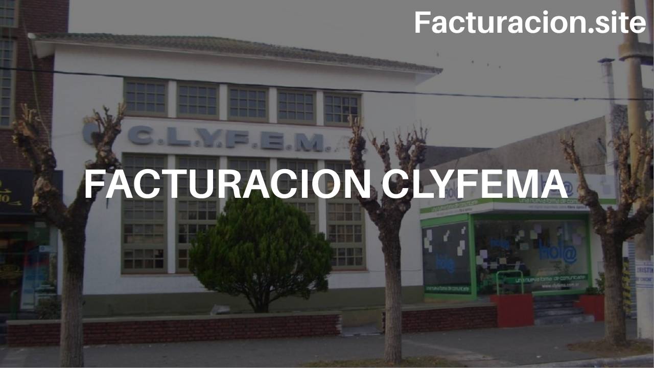 descargar factura clyfema